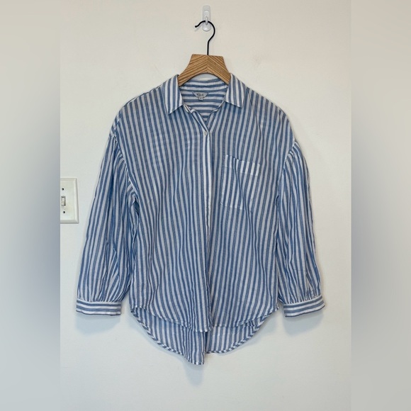 Rails Janae Shirt in Lighthouse Stripe , sz : small Pit - Picture 2 of 10